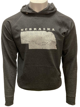 Hometown Nebraska Hooded Sweatshirt