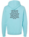 With Liberty & Justice for All - Hoodie - Purist Blue