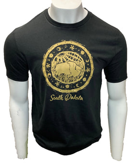 South Dakota Grazing Buffalo Short Sleeved Tee