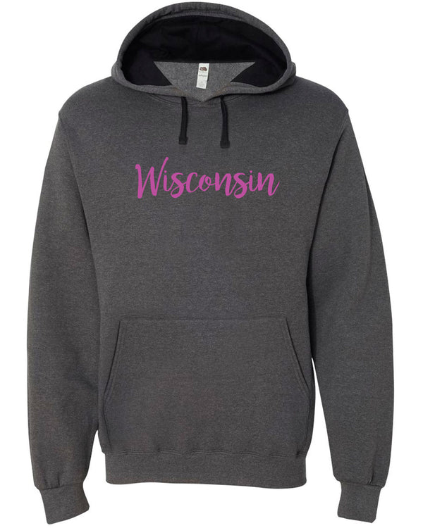 Wisconsin Mello Hooded Sweatshirt