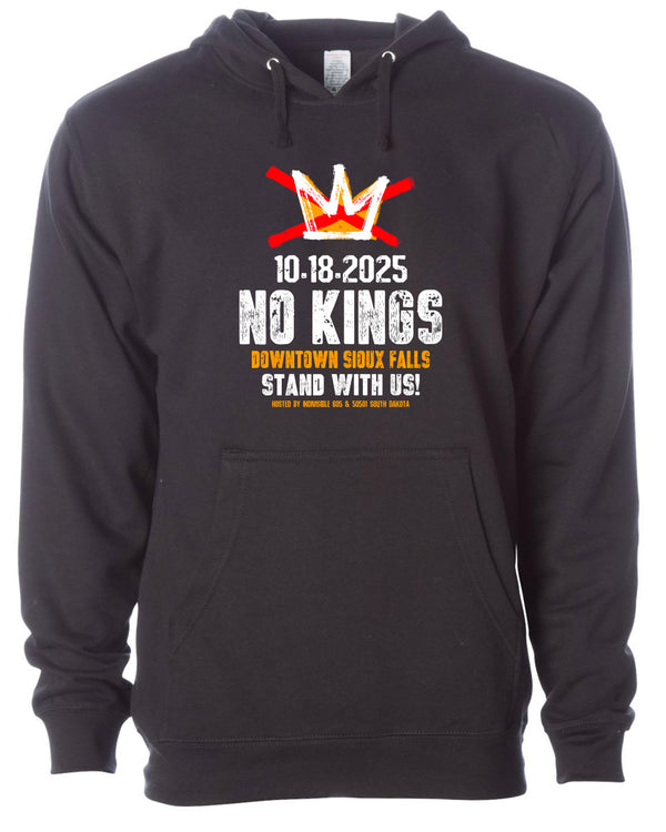 No Kings - Black Hoodie