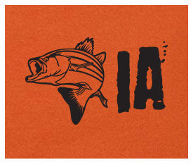 Youth Lucky Fishing Tee Shirt - Iowa