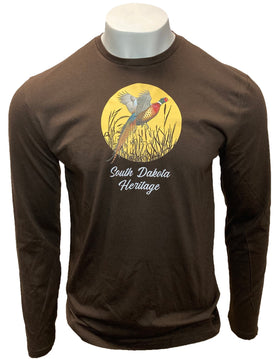 South Dakota Pheasant 104 Long Sleeved Tee