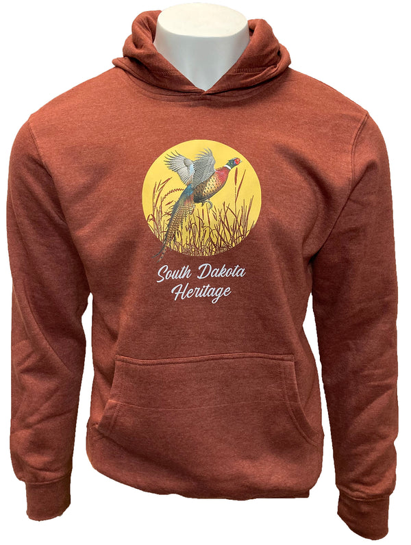 South Dakota Pheasant 104 Hooded Sweatshirt
