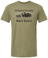 North Dakota Revenge Of The Herds Short Sleeved Tee