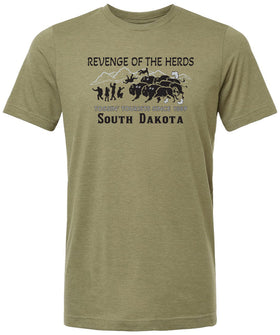 South Dakota Revenge Of The Herds Short Sleeved Tee