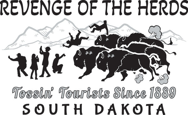 South Dakota Revenge Of The Herds Long Sleeved Tee