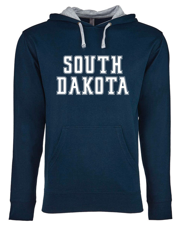 Statement - South Dakota - Hoodie Navy and Gray