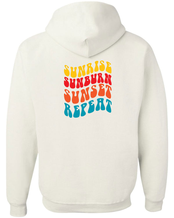Lake Enemy Swim 2025 - White Hoodie Sweatshirt