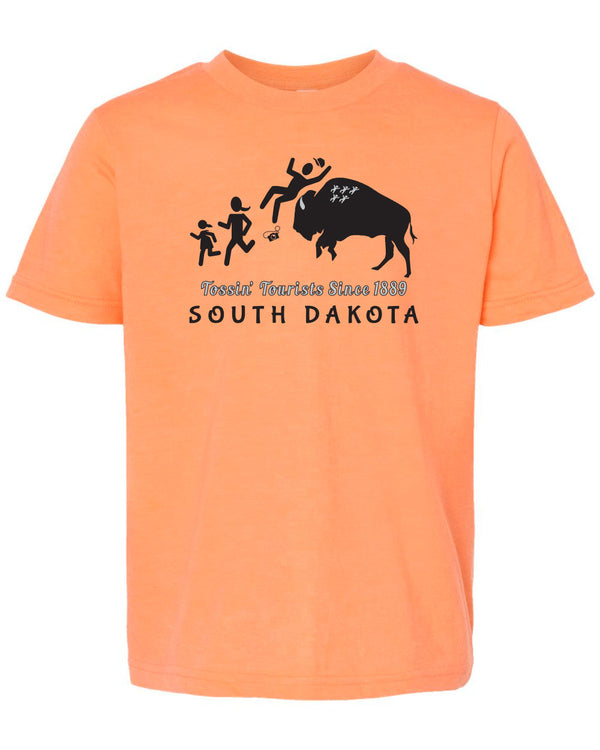 SOUTH DAKOTA Tossin' Tourists Youth Tee