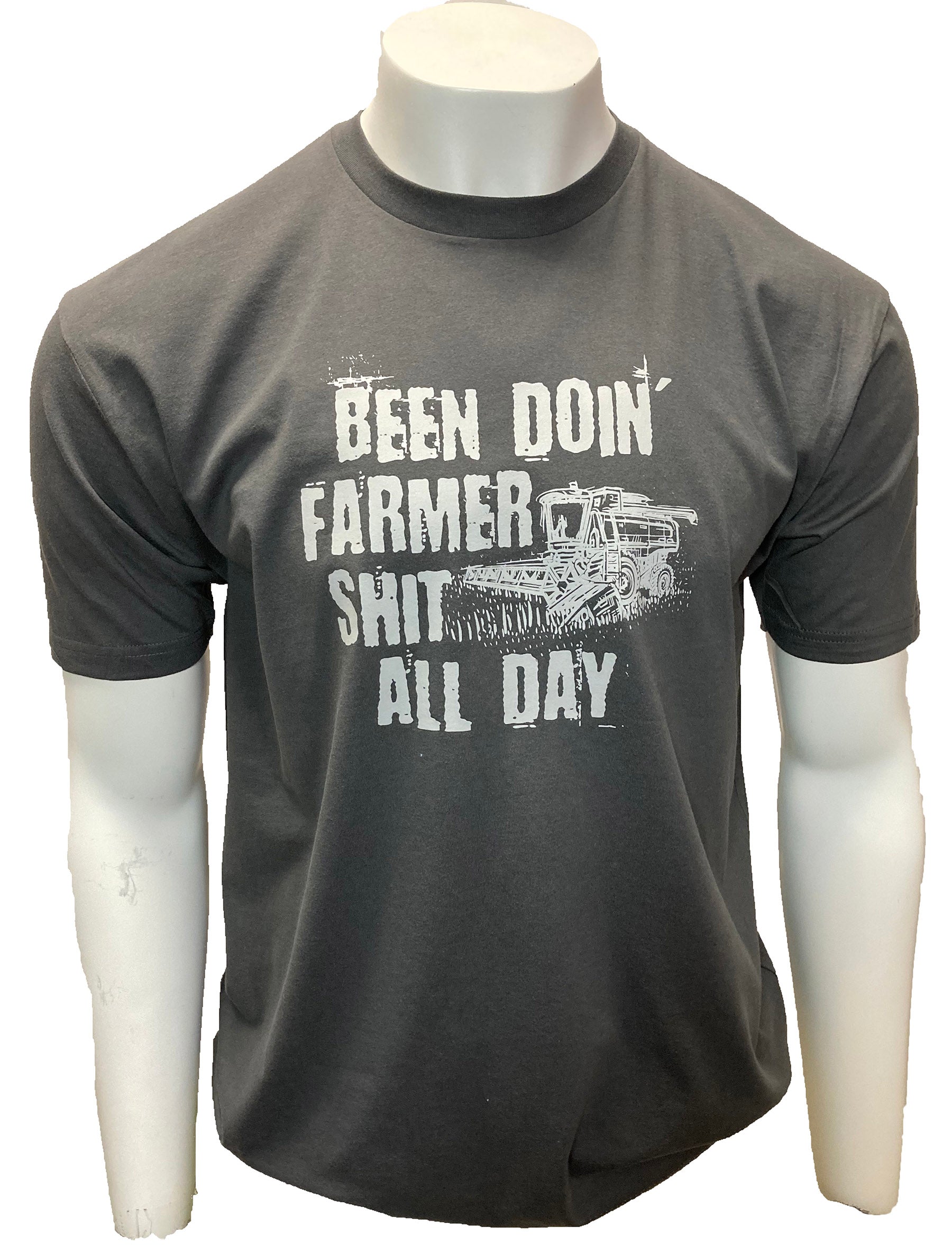 Been Doin' Farmer Sh!t All Day Short Sleeved Tee | Scratchpad Tees