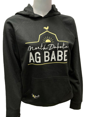 North Dakota Ag Babe Hooded Sweatshirt