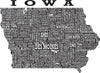 Hometown Iowa Long Sleeved Tee - Scratchpad Tees