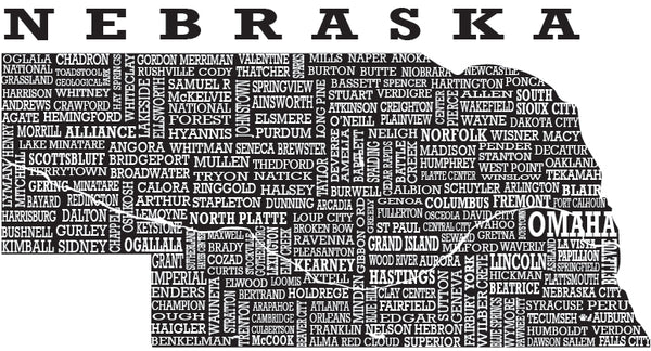 The graphic for Hometown Nebraska.